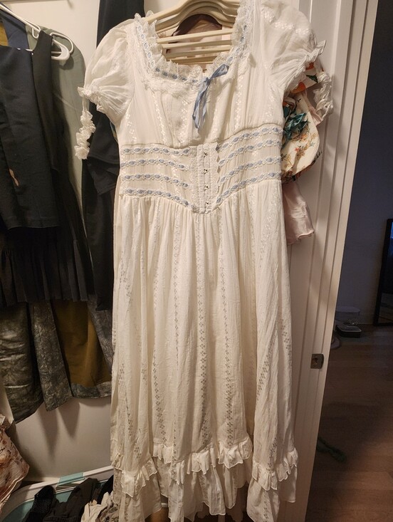 Lacemade Dresses & Skirts - LACEMADE DEAR WHITE PAGES CORSET DRESS SIZE XL